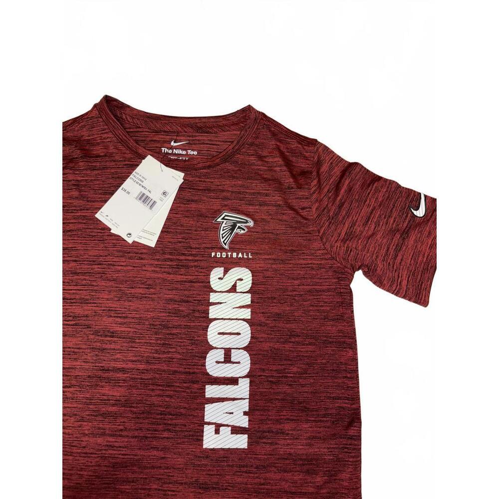 New with Tags Nike Dri Fit Atlanta Falcons Youth Medium NFL Football Tee - Picture 2 of 8